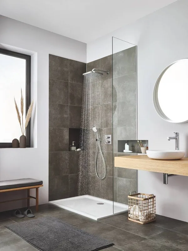 Верхний душ Grohe Tempesta 250 Cube 26682000 Sancos — официальный сайт