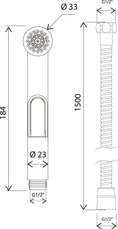 Гигиенический душ AM.PM F0202064 Sancos — официальный сайт