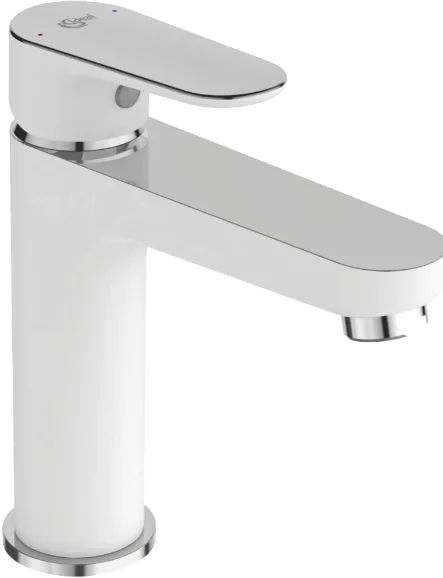 Смеситель для раковины Ideal Standard Tyria BC159HO Matt White Chrome Sancos — официальный сайт