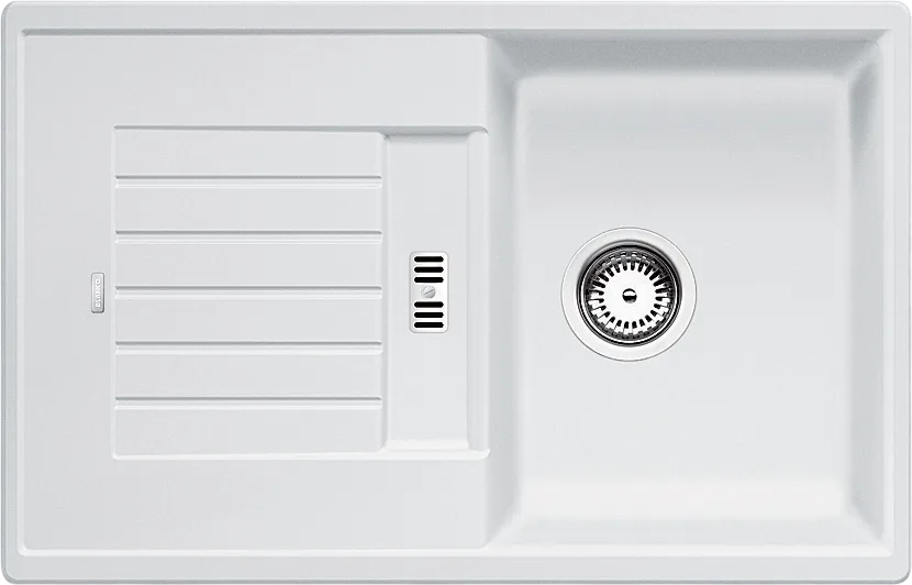 Мойка кухонная Blanco Zia 45 S 514726 белая Sancos — официальный сайт