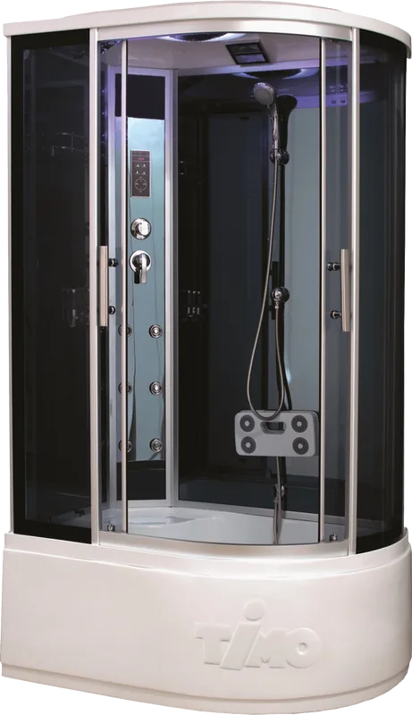 Душевая кабина Timo Standart T-1120L с высоким поддоном, с сиденьем Sancos — официальный сайт