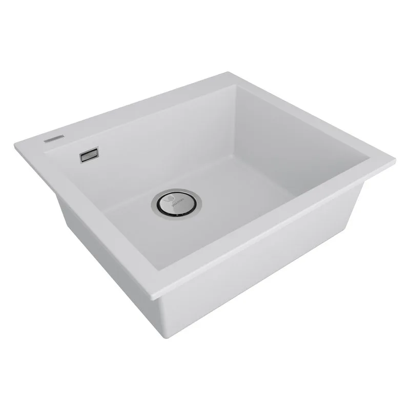 Мойка кухонная Paulmark Decoration 41 PM935650-WH white Sancos — официальный сайт
