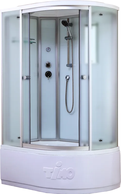 Душевая кабина Timo Standart T-6620SFL Silver Fabric L с высоким поддоном Sancos — официальный сайт