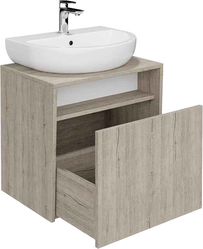 Тумба под раковину без столешницы KERAMA MARAZZI Pro 60 подвесная, дуб орегон Sancos — официальный сайт