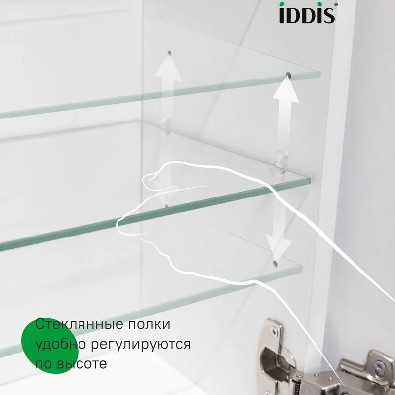 Шкаф IDDIS Sky 30 белый Sancos — официальный сайт