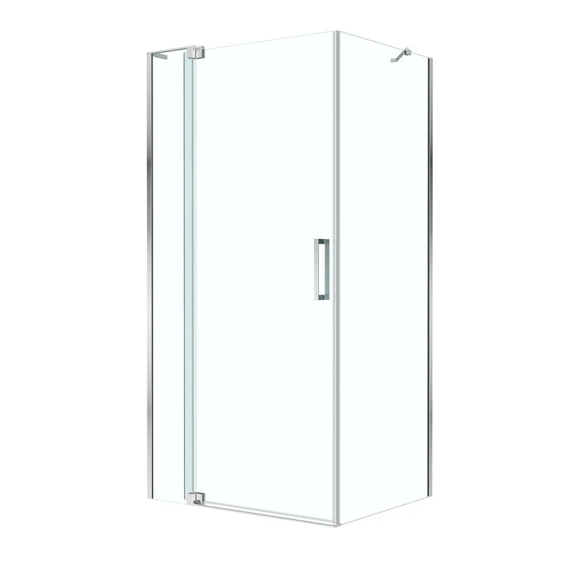 Душевой уголок Cezares Slider SLIDER-AH-1-80-100/110-C-Cr 80х110 см, профиль хром, стекло прозрачное Sancos — официальный сайт