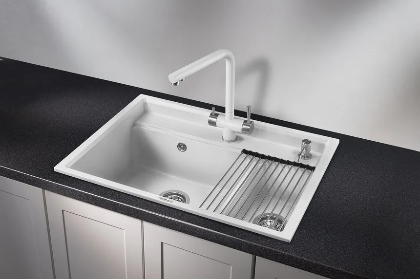 Мойка кухонная Granula Kitchen Space 7302, арктик Sancos — официальный сайт