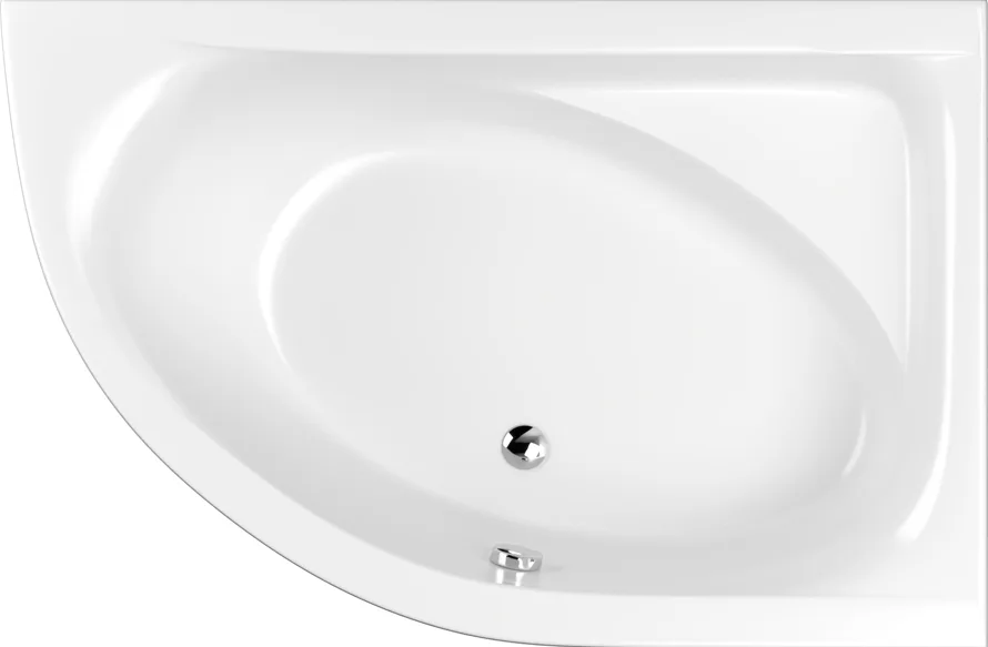 Акриловая ванна WHITECROSS Aquarella 170x110 см, правая, пристенная, белая Sancos — официальный сайт