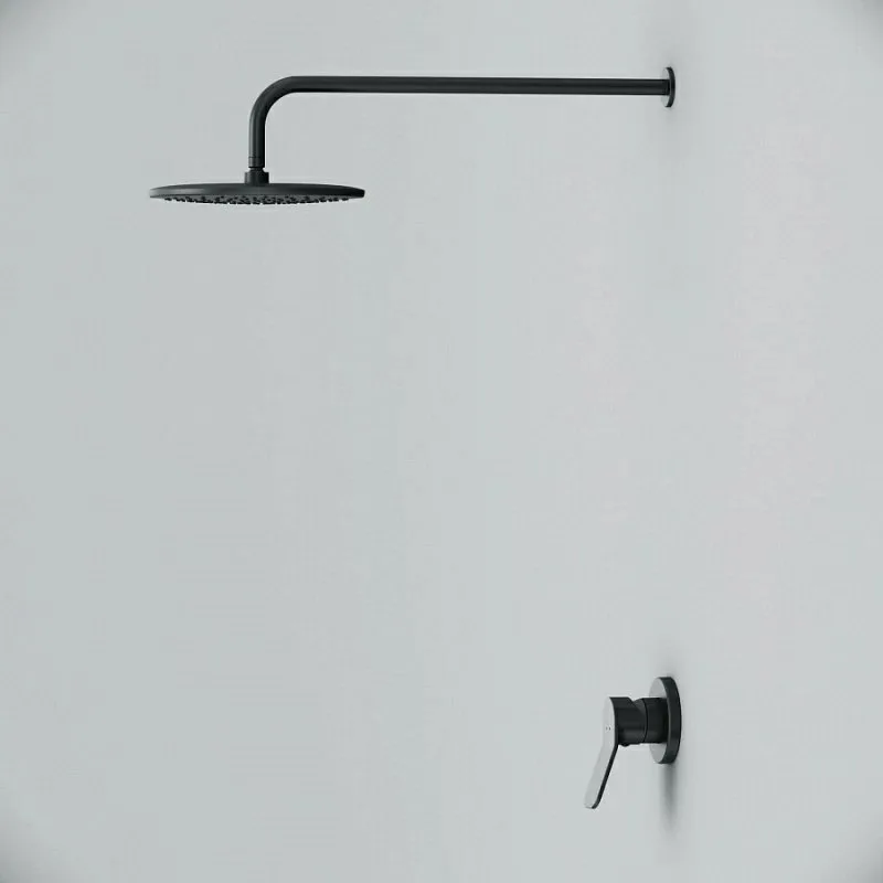 Душевой комплект AM.PM X-Joy FB85A2R002 С ВНУТРЕННЕЙ ЧАСТЬЮ, для душа, чёрный Sancos — официальный сайт