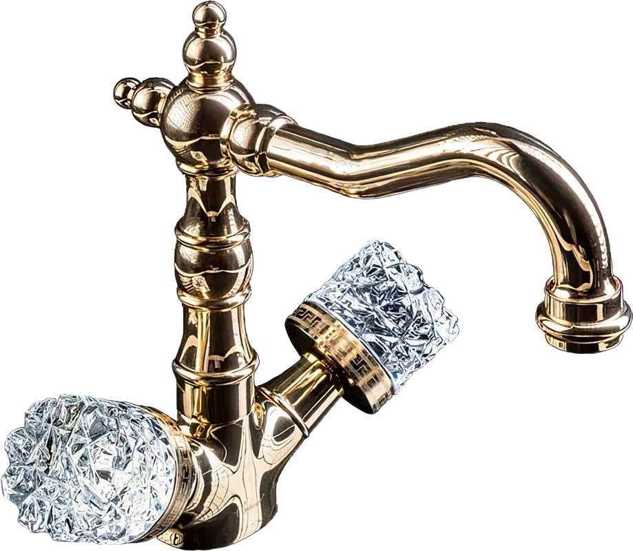 Смеситель для раковины Boheme Crystal 292-CRST Sancos — официальный сайт