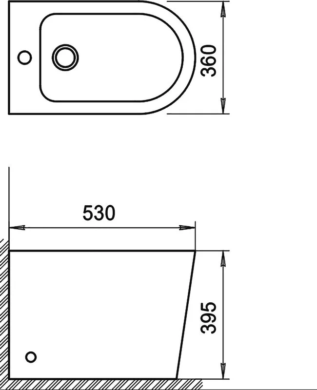 Биде напольное BelBagno Flay-r BB1003B Sancos — официальный сайт