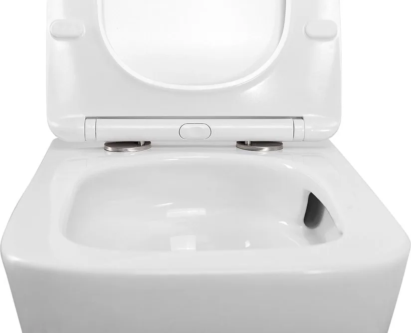 Унитаз подвесной BelBagno Ardente-R BB520CH-TOR BB3103/3106SC с микролифтом, безободковый, глянцевый Sancos — официальный сайт