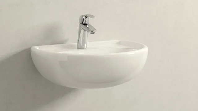 Смеситель для раковины Grohe 23322001 хром Sancos — официальный сайт