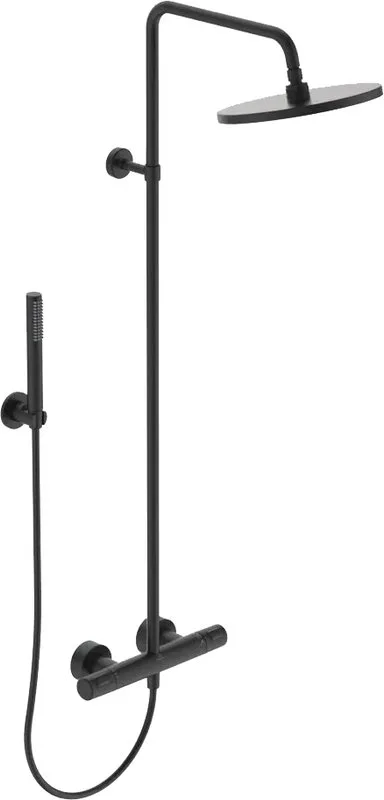 Душевая стойка Ideal Standard Ceratherm T25 BC748XG, silk black Sancos — официальный сайт