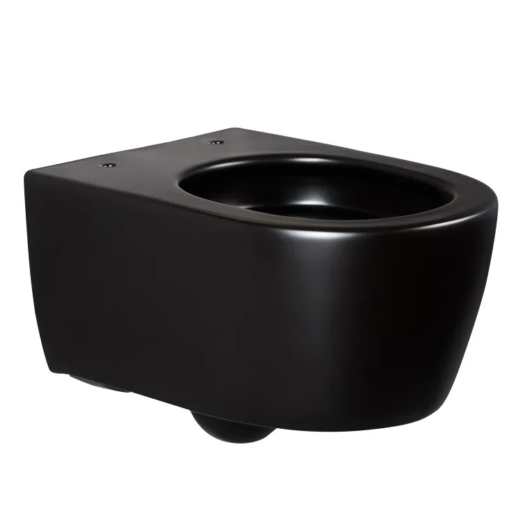 Унитаз подвесной Splendy Pride PR10152VTYBM безободковый, с микролифтом, черный матовый Sancos — официальный сайт