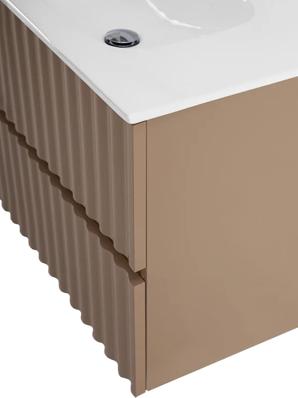 Тумба под раковину без столешницы Art&Max Elegant 60 подвесная, капучино матовая Sancos — официальный сайт