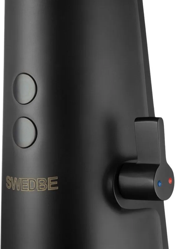 Термостатический смеситель Swedbe Europe 6020В черный матовый Sancos — официальный сайт