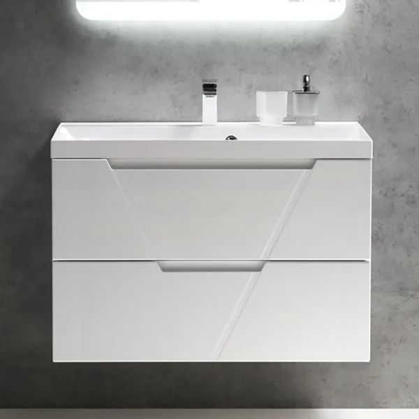 Тумба под раковину без столешницы BelBagno Vittoria 90 подвесная, bianco opaco Sancos — официальный сайт