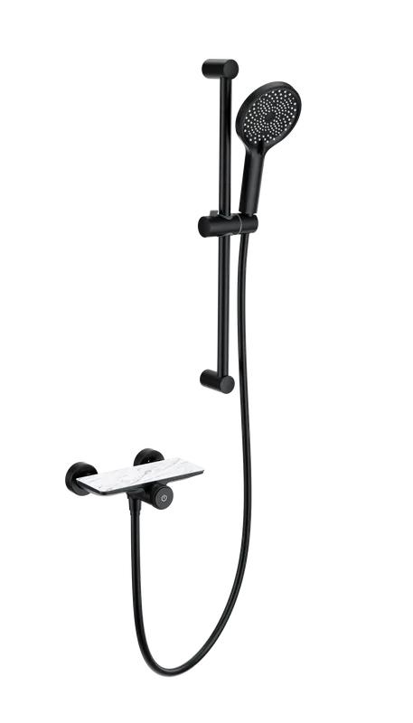 Термостатический смеситель Wonzon & Woghand WW-B2052-A-MB для душа, матовый черный Sancos — официальный сайт