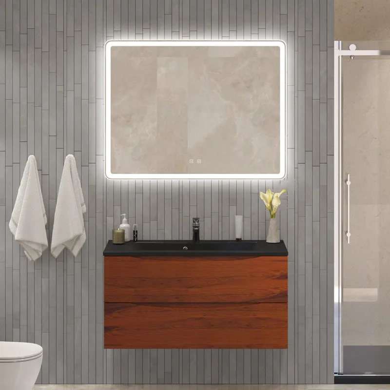 Тумба под раковину без столешницы BelBagno Marino 100 rovere ciliegio Sancos — официальный сайт