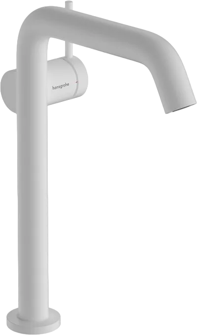 Смеситель для раковины Hansgrohe Tecturis S Fine 240 CoolStart 73370700 матовый белый Sancos — официальный сайт