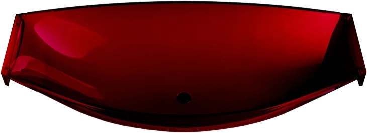 Акриловая ванна Abber Kristall AT9704 Rubin 180x80 см, подвесная, красная, овальная, с донным клапан Sancos — официальный сайт
