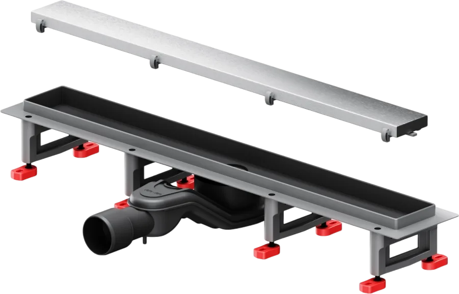 Душевой трап (лоток) AM.PM MasterFlow Tile 60 см, сталь матовая Sancos — официальный сайт