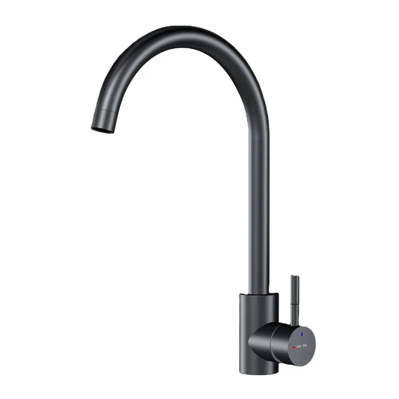 Смеситель для кухни AM.PM X-Joy S F85B07122, черный Sancos — официальный сайт