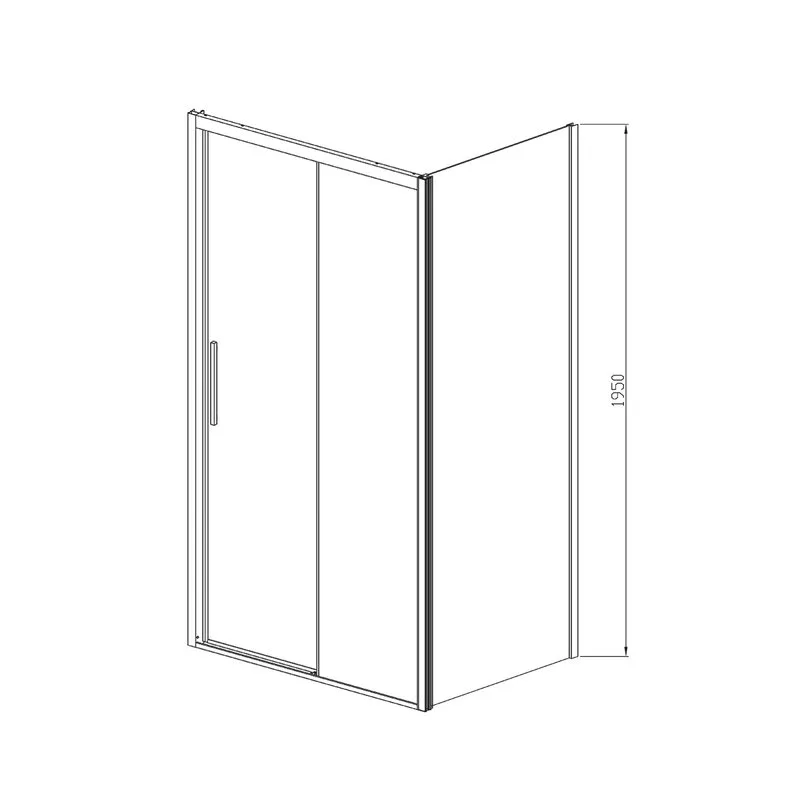 Душевой уголок Vincea Soft VSR-3SO8013CLGM 130х80, профиль вороненая сталь, стекло прозрачное Sancos — официальный сайт