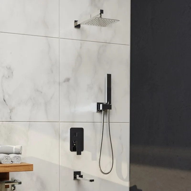 Душевой комплект RGW Shower Panels SP-56, С ВНУТРЕННЕЙ ЧАСТЬЮ, хром Sancos — официальный сайт