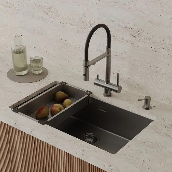 Коландер IDDIS Kitchen Line KOL23GMi59 для моек, графит Sancos — официальный сайт