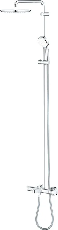 Душевая стойка Grohe Tempesta Cosmopolitan System 250 26672000, с термостатом Sancos — официальный сайт