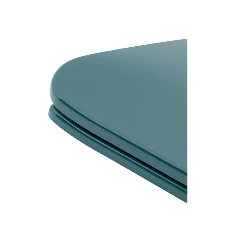 Крышка-сиденье Plumberia Selection Ixo ceramica XO2060PL с микролифтом, глянцевый петролио Sancos — официальный сайт