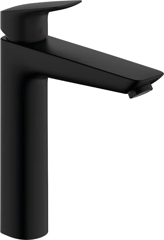 Смеситель для раковины Hansgrohe Logis 71090670 матовый черный Sancos — официальный сайт