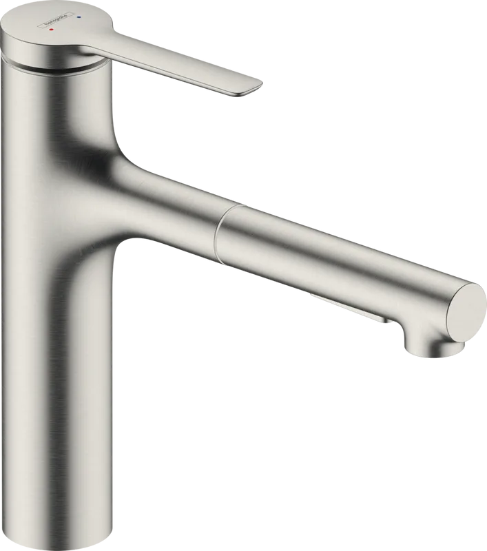 Смеситель для кухни Hansgrohe Zesis M33 74804800 механизм sBox lite, сталь Sancos — официальный сайт