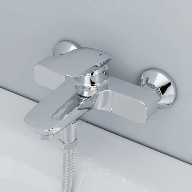 Смеситель для ванны с душем IDDIS Stone STOSB00i02WA Sancos — официальный сайт