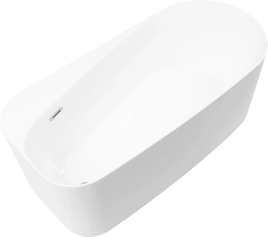 Акриловая ванна Allen Brau Priority 1 170x80 см, отдельностоящая, белая матовая, овальная, на ножках Sancos — официальный сайт