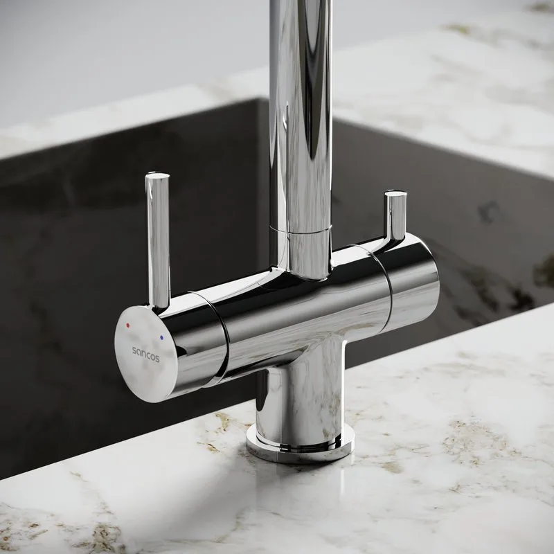 Смеситель для кухни Sancos Foster SC4014CH под фильтр, хром Sancos — официальный сайт