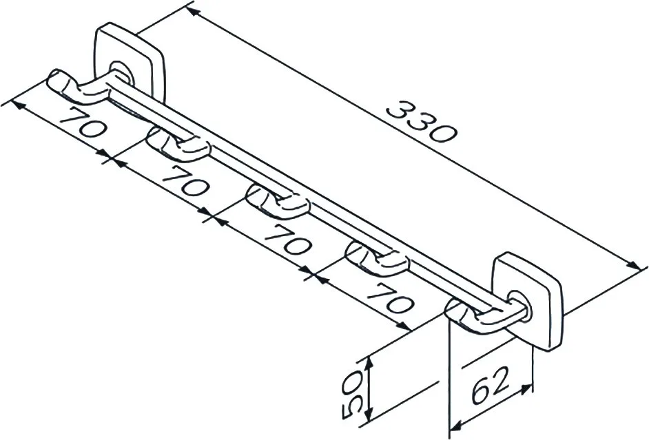 Крючок AM.PM Gem A9035900 Sancos — официальный сайт