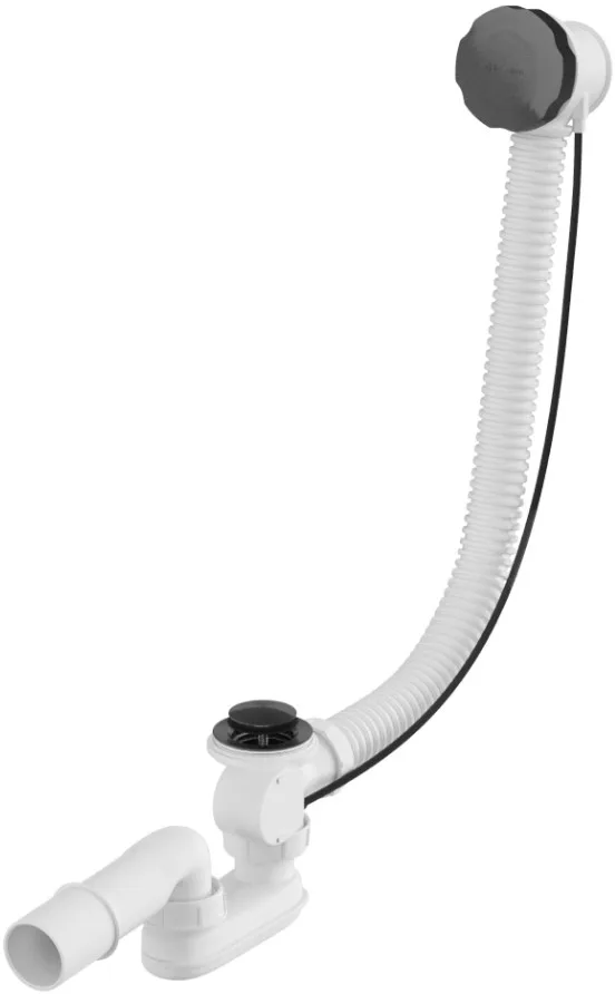 Слив-перелив WHITECROSS SPWC60GM 60 см, оружейная сталь Sancos — официальный сайт
