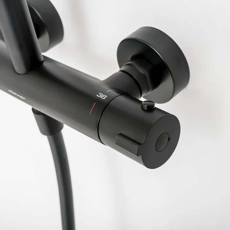 Душевая стойка Clever Up! Urban 61003, черный Sancos — официальный сайт