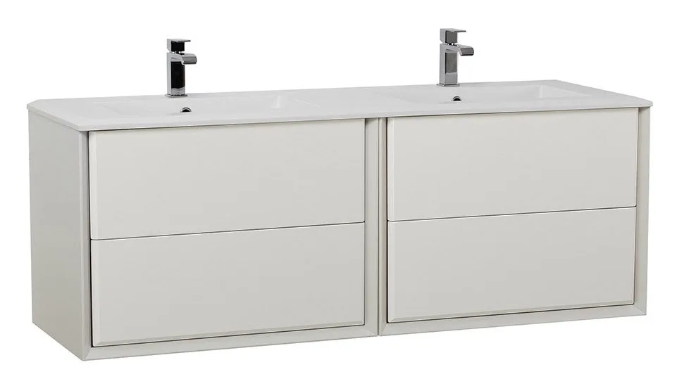 Мебельная раковина Cezares Bellagio 50215 141 см, bianco opaco Sancos — официальный сайт