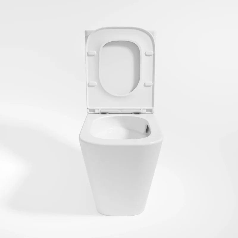 Унитаз-компакт напольный Vincea Q-Line VT2-12T с микролифтом, безободковый, белый Sancos — официальный сайт