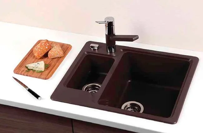 Мойка кухонная Schock Cambridge 60 Cristalite мокка Sancos — официальный сайт