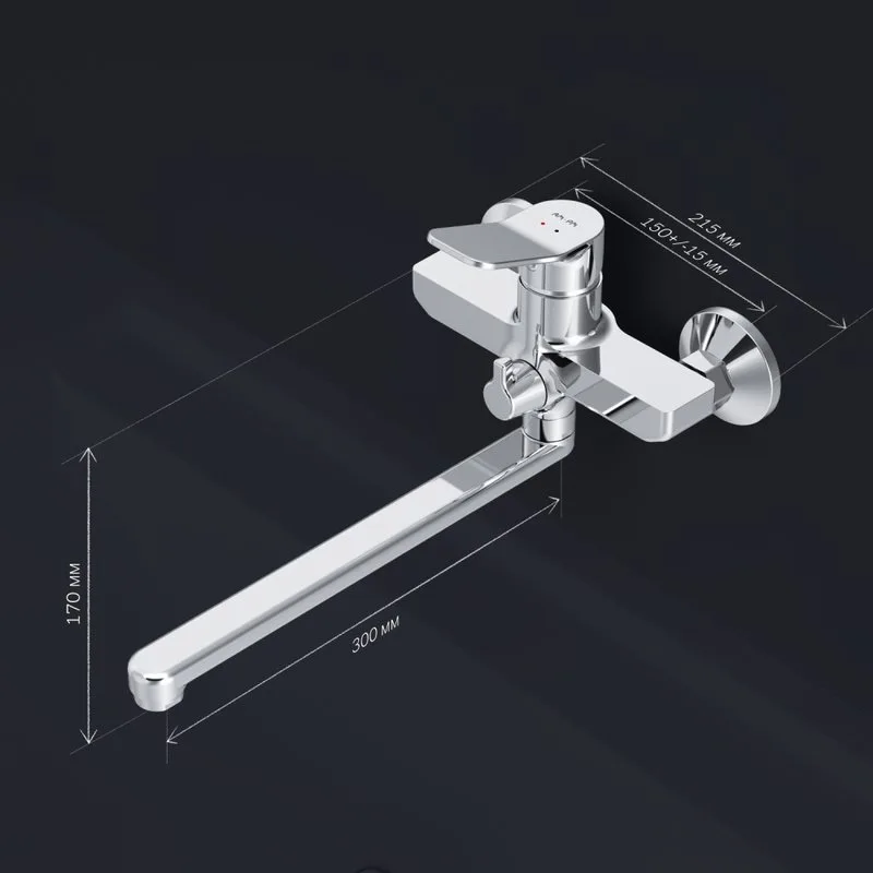 Смеситель для ванны с душем AM.PM X-Joy F85A90000 Sancos — официальный сайт