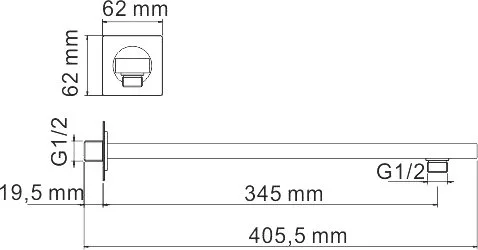 Душевой комплект Wasserkraft Schunter A8251.180.259 С ВНУТРЕННЕЙ ЧАСТЬЮ, золото Sancos — официальный сайт