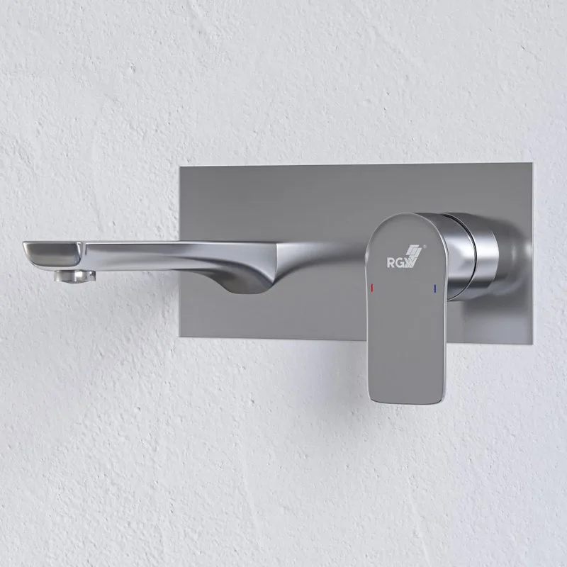Смеситель для раковины RGW Shower Panels SP-46 С ВНУТРЕННЕЙ ЧАСТЬЮ, хром Sancos — официальный сайт
