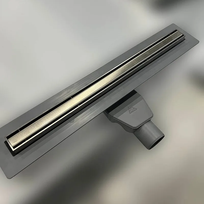 Душевой трап (лоток) Veconi Slim Line 900 хром матовый Sancos — официальный сайт