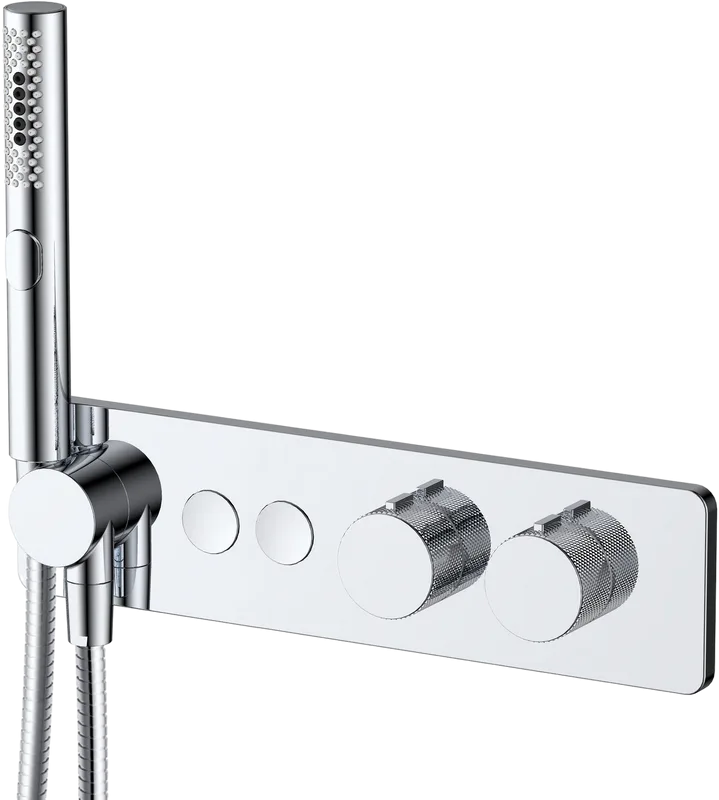 Встраиваемый смеситель для душа Allen Brau Liberty 5.33010-00 С ВНУТРЕННЕЙ ЧАСТЬЮ, хром Sancos — официальный сайт