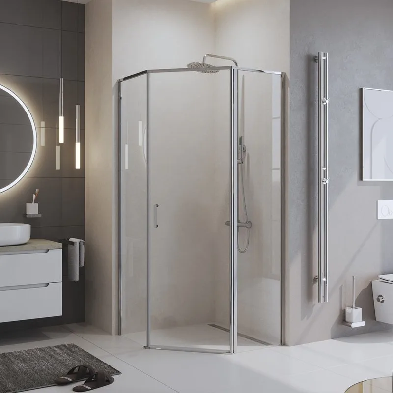 Душевой уголок BelBagno Uno -195 P 1 80 C Cr Sancos — официальный сайт